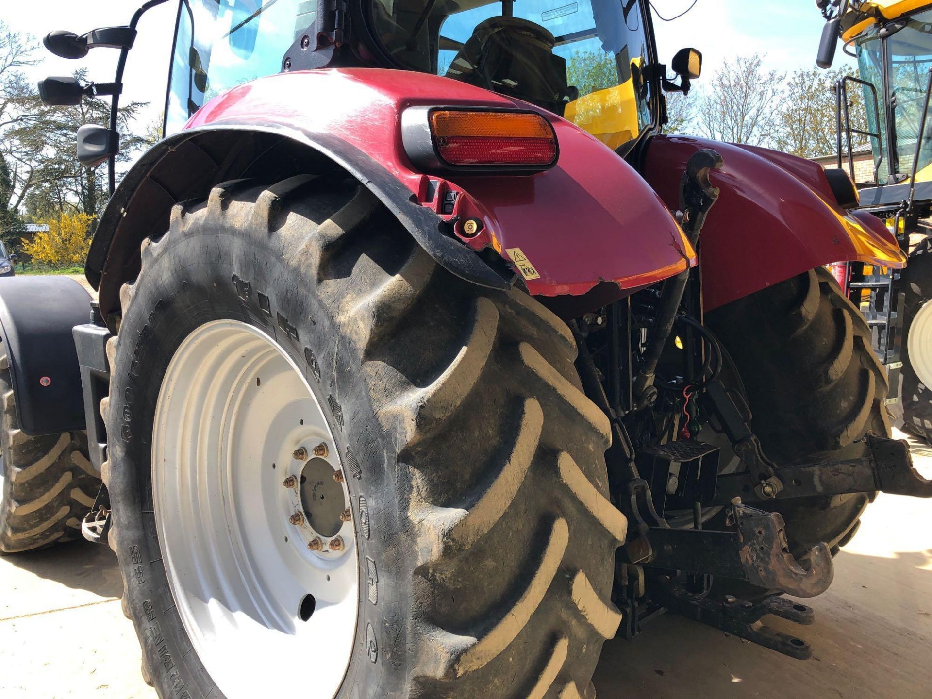 2013 Case Maxxum 140 50kph 4wd Powershift tractor with multicontroller joystick, front linkage, cab - Image 38 of 40