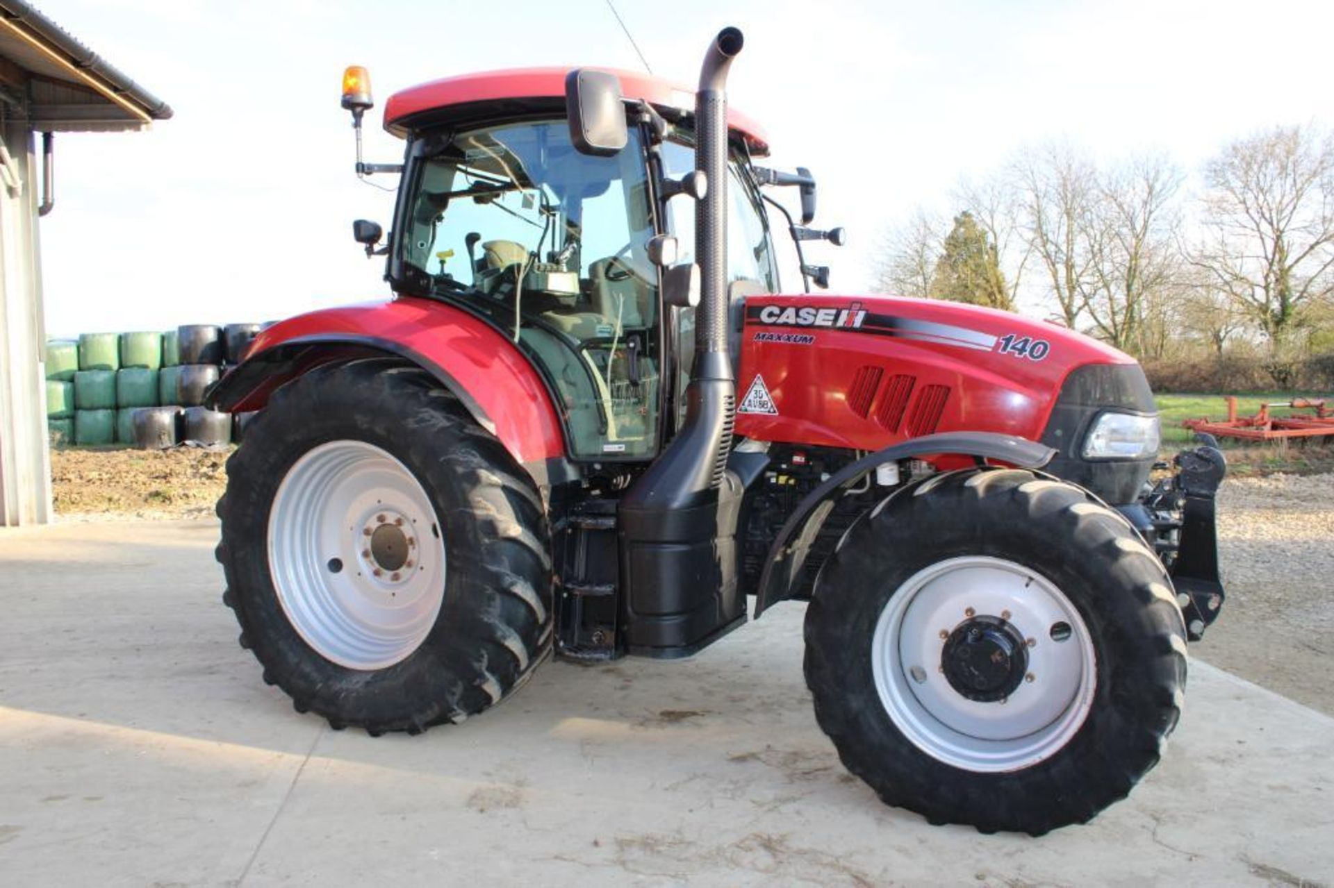 2013 Case Maxxum 140 50kph 4wd Powershift tractor with multicontroller joystick, front linkage, cab - Image 20 of 40