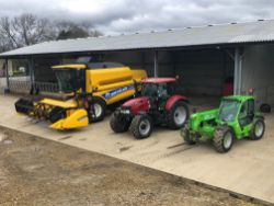 Sale by Online Timed Auction of Modern Farm Machinery, Implements and Equipment Due to a Change in Farming Policy