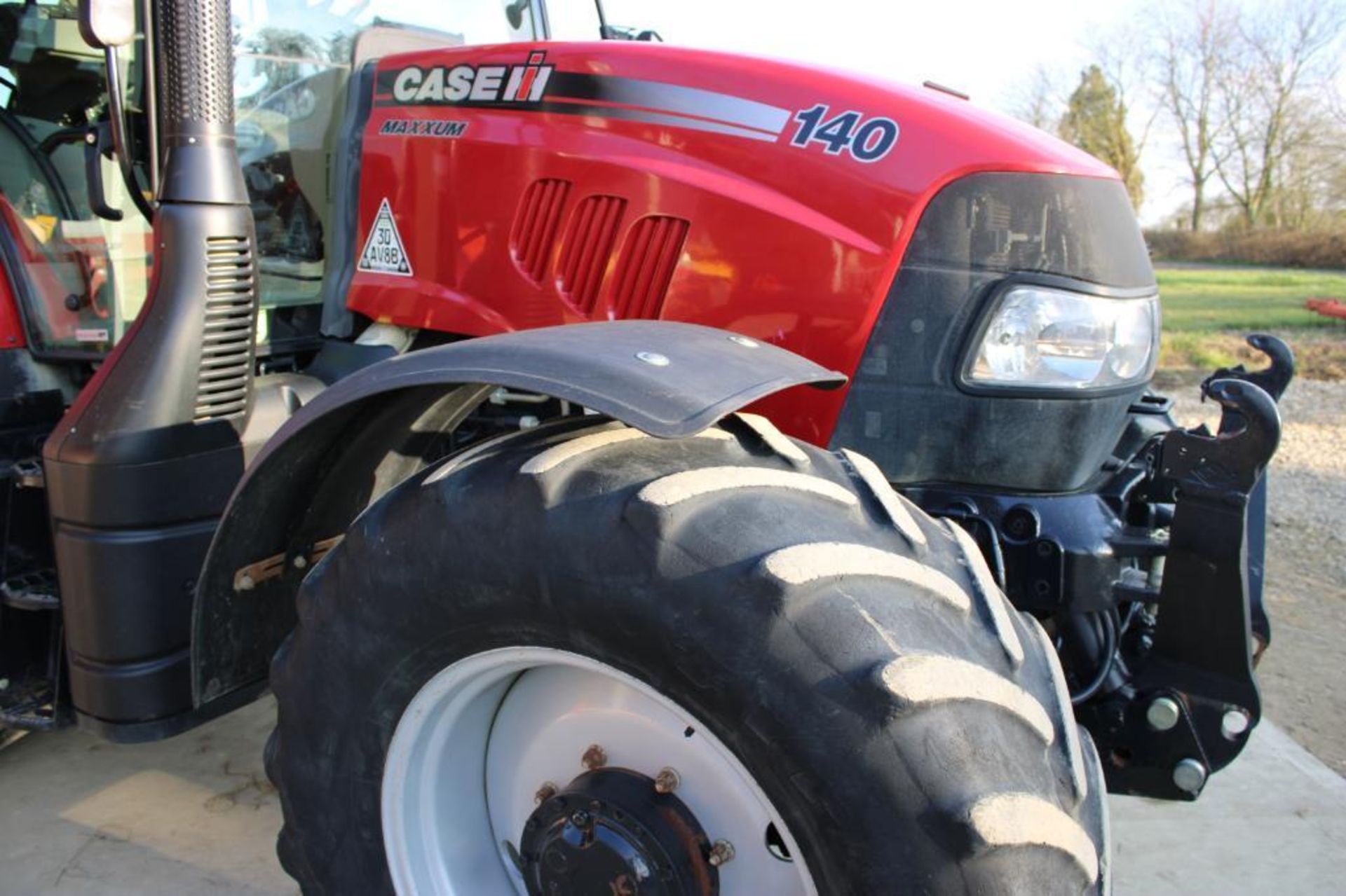 2013 Case Maxxum 140 50kph 4wd Powershift tractor with multicontroller joystick, front linkage, cab - Image 19 of 40