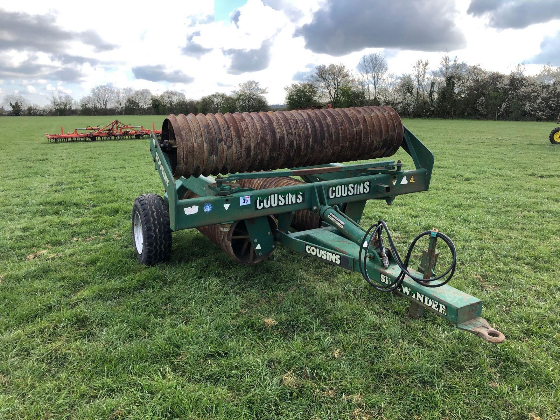 2000 Cousins Sidewinder LT 6.2m horizontal folding cambridge rolls. Serial No: 2000067