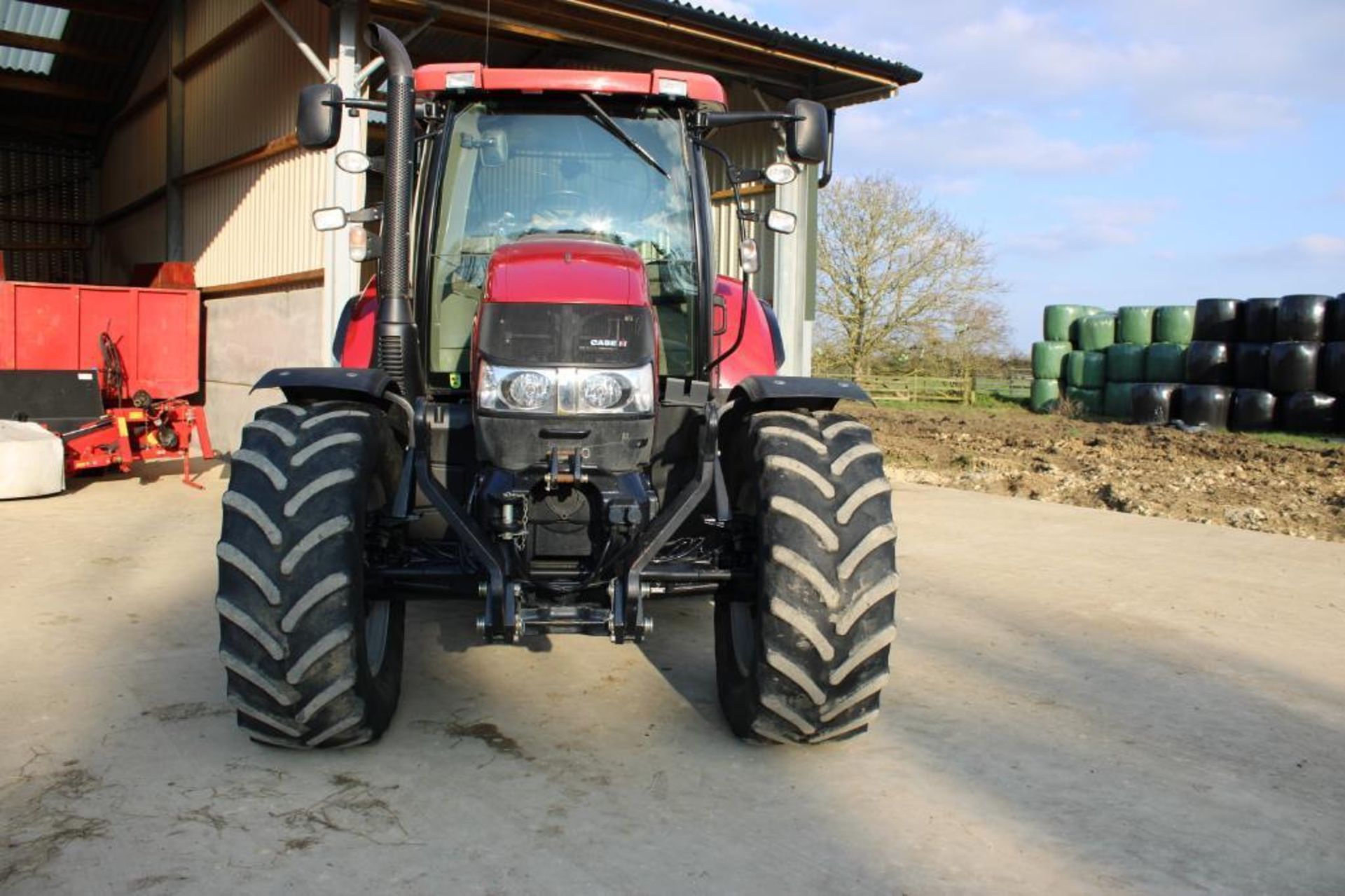 2013 Case Maxxum 140 50kph 4wd Powershift tractor with multicontroller joystick, front linkage, cab - Image 23 of 40