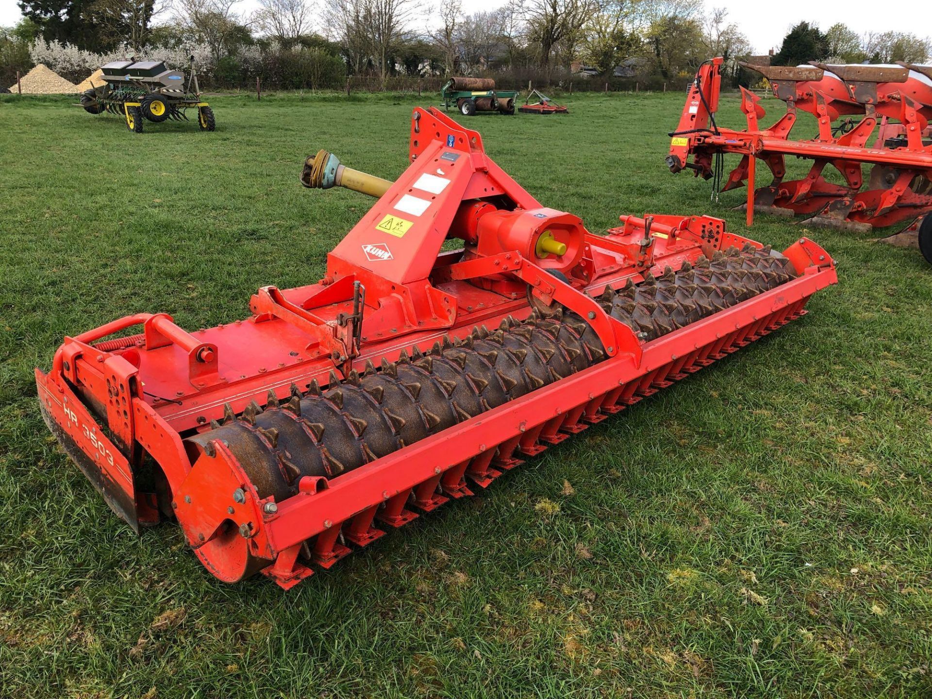 2007 Kuhn HR3503D 3.5m power harrow with rear packer roller. Serial No: E0441. ​​​​​​​N.B. Instructi - Image 12 of 12