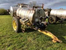 Chafer 2000l tank with petrol pump, spares or repairs