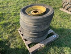 Quantity miscellaneous wheels and tyres