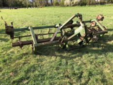 Flexicoil 4m linkage mounted cultivator frame