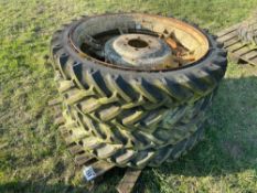 Set Standen 7.2/7-36 wheels and tyres to suit Willmot sprayer