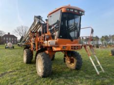 2007 Agribuggy Jacto Uniport 2500 Plus 24m self-propelled sprayer on 420/85R24 wheels and tyres with