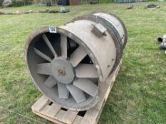 Pair aeration fans