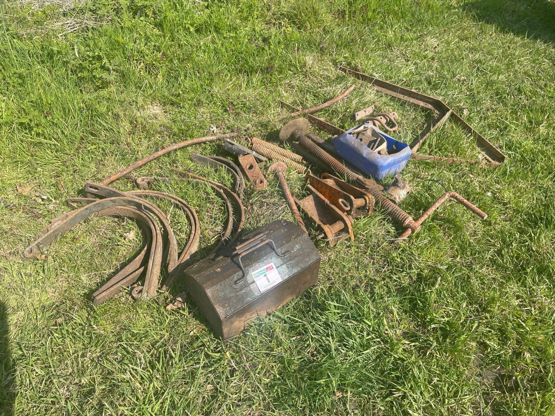 Quantity miscellaneous metal and spares