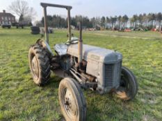 1955 Ferguson TEF 2wd diesel tractor. Reg No: WPP 359. Serial No: 459136