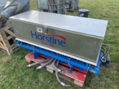 Horstine Twin Air applicator with RDS control box. Serial No: HMO9550 NB: Comes with manual