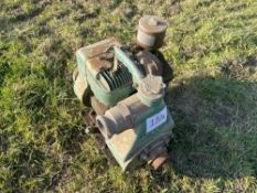 Alcott petrol engine, spares or repairs