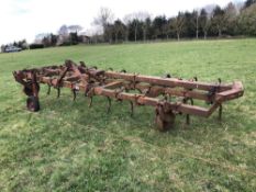 Pig tine 15ft cultivator linkage mounted
