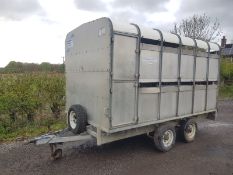 Ifor Williams DP120 Demount livestock trailer