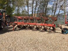 Kverneland 240 6 furrow reversible plough