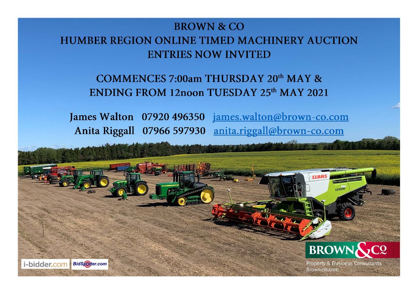 Humber Region Online Timed Auction