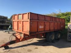 1985 Larrington 15t trailer