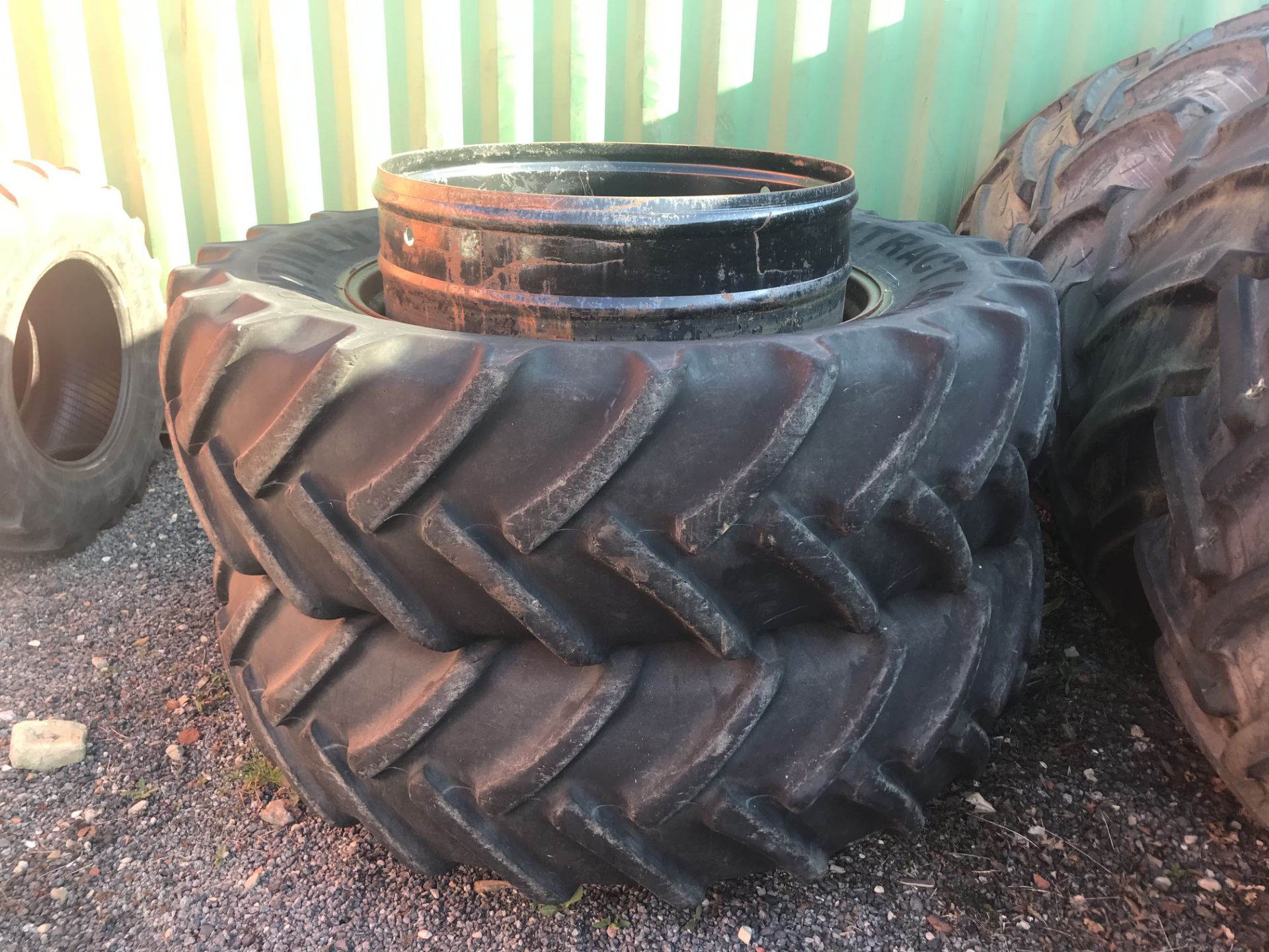 Pair of 520/85R46 stock dual stepdown