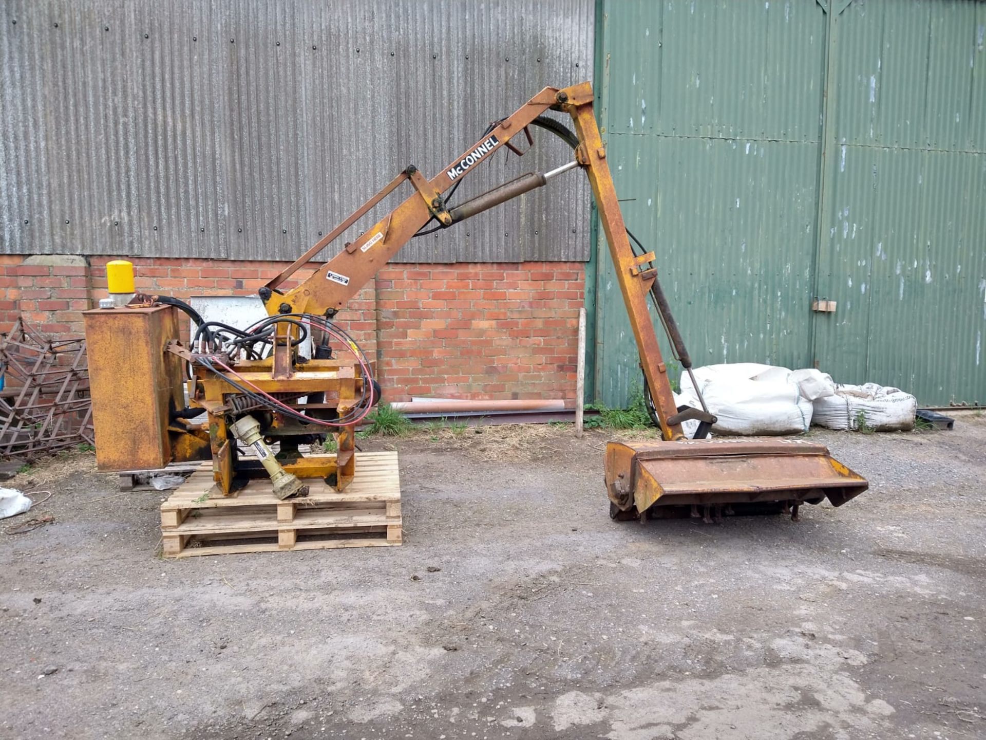 McConnel PA34 hedgecutter