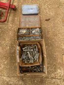 Quantity nuts, bolts, washers