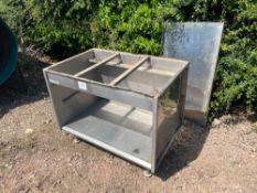 Galvanised cabinet