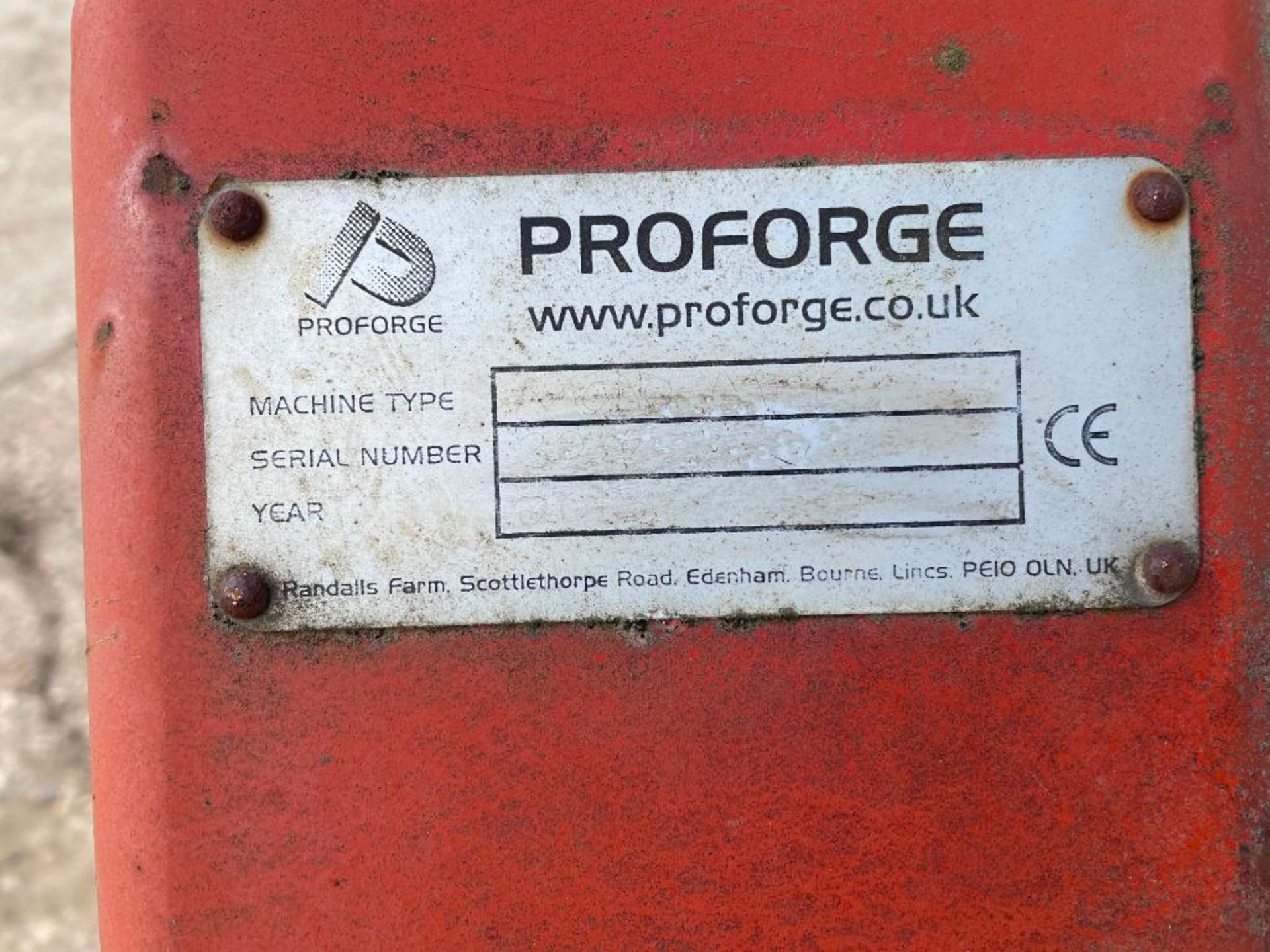 2013 Proforge Monomole single leg mole drainer. Serial No: 32757 - Image 8 of 8