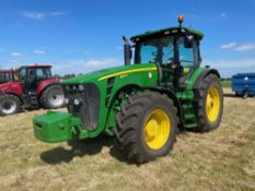 2011 John Deere 8245R 40kph Powershift with 4 electric spools, TLS front suspension and 900kg front