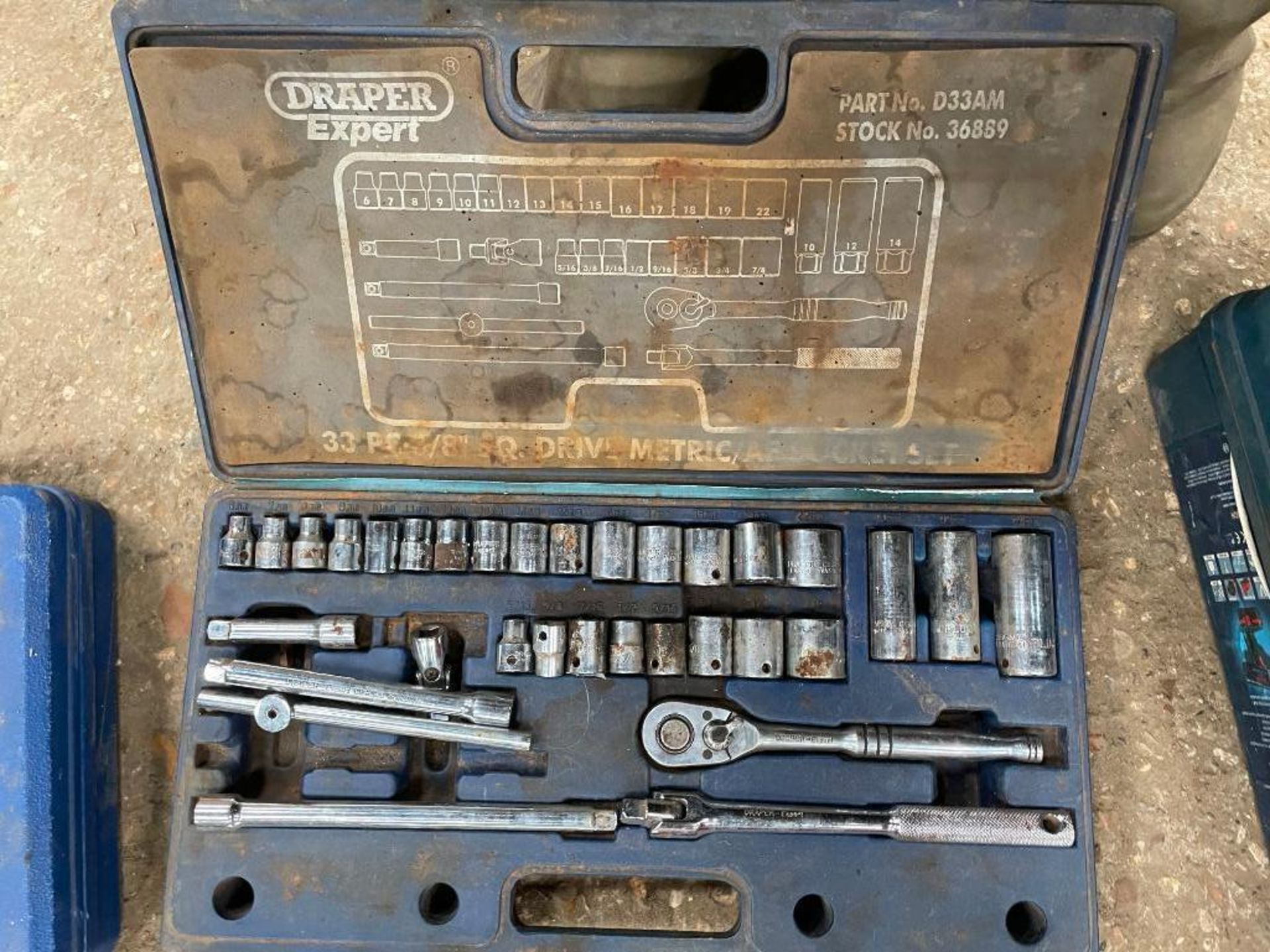 Draper 33 piece socket set