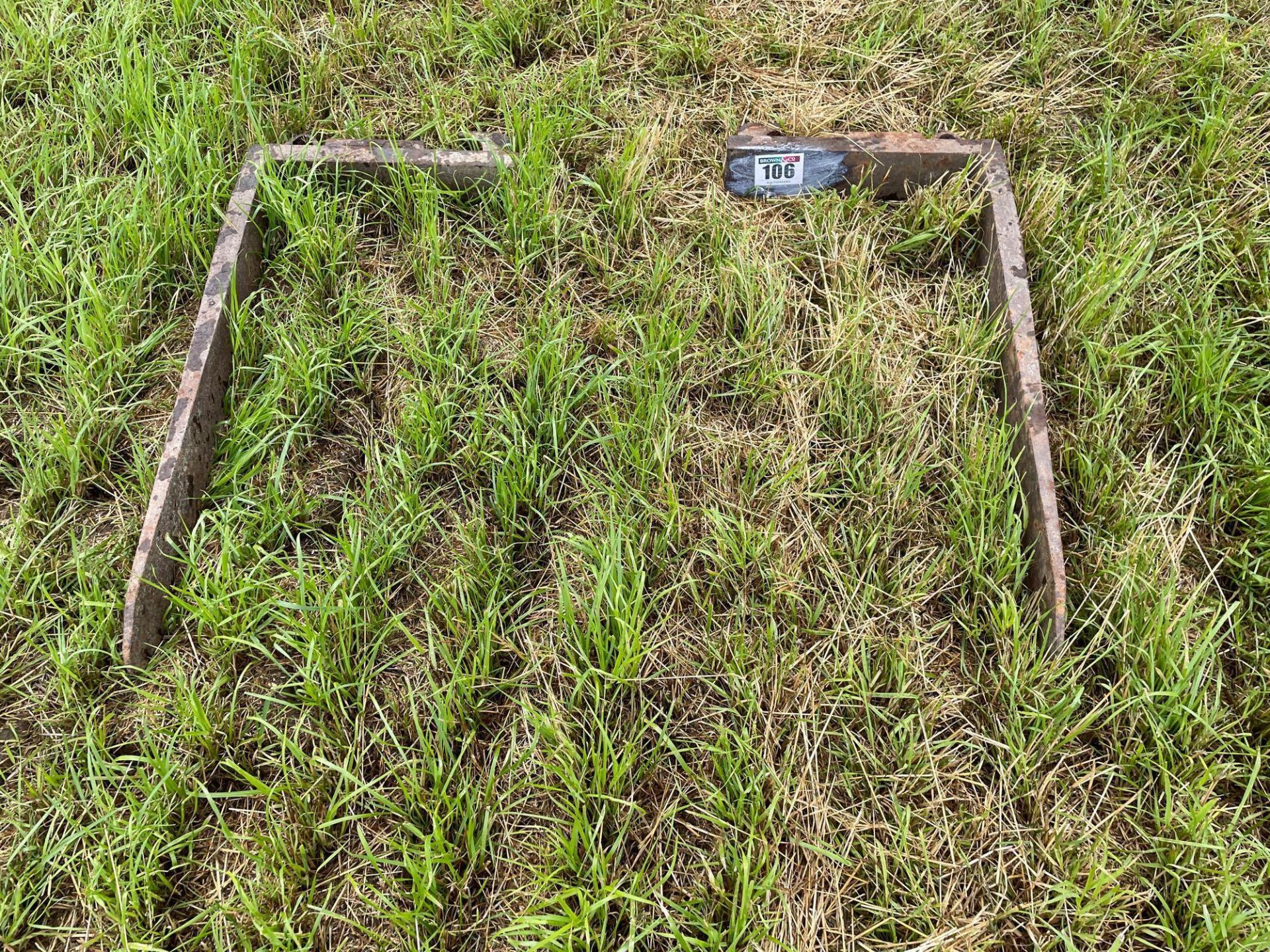 Pair pallet tines - Image 2 of 2