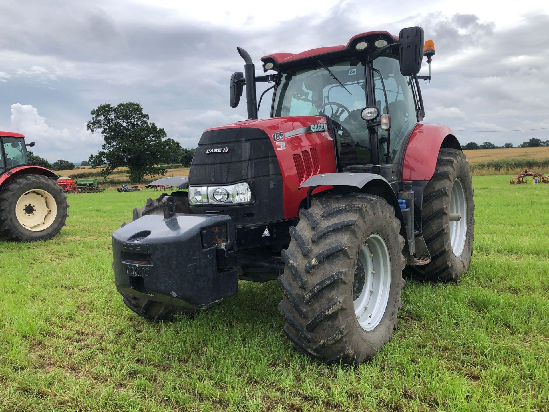 2016 Case Puma 165 50kph Powershift 4wd tractor, cab suspension, 4 electric spools, air brakes with - Image 2 of 11