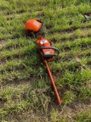 Husqvarna 55 18" chainsaw and helmet