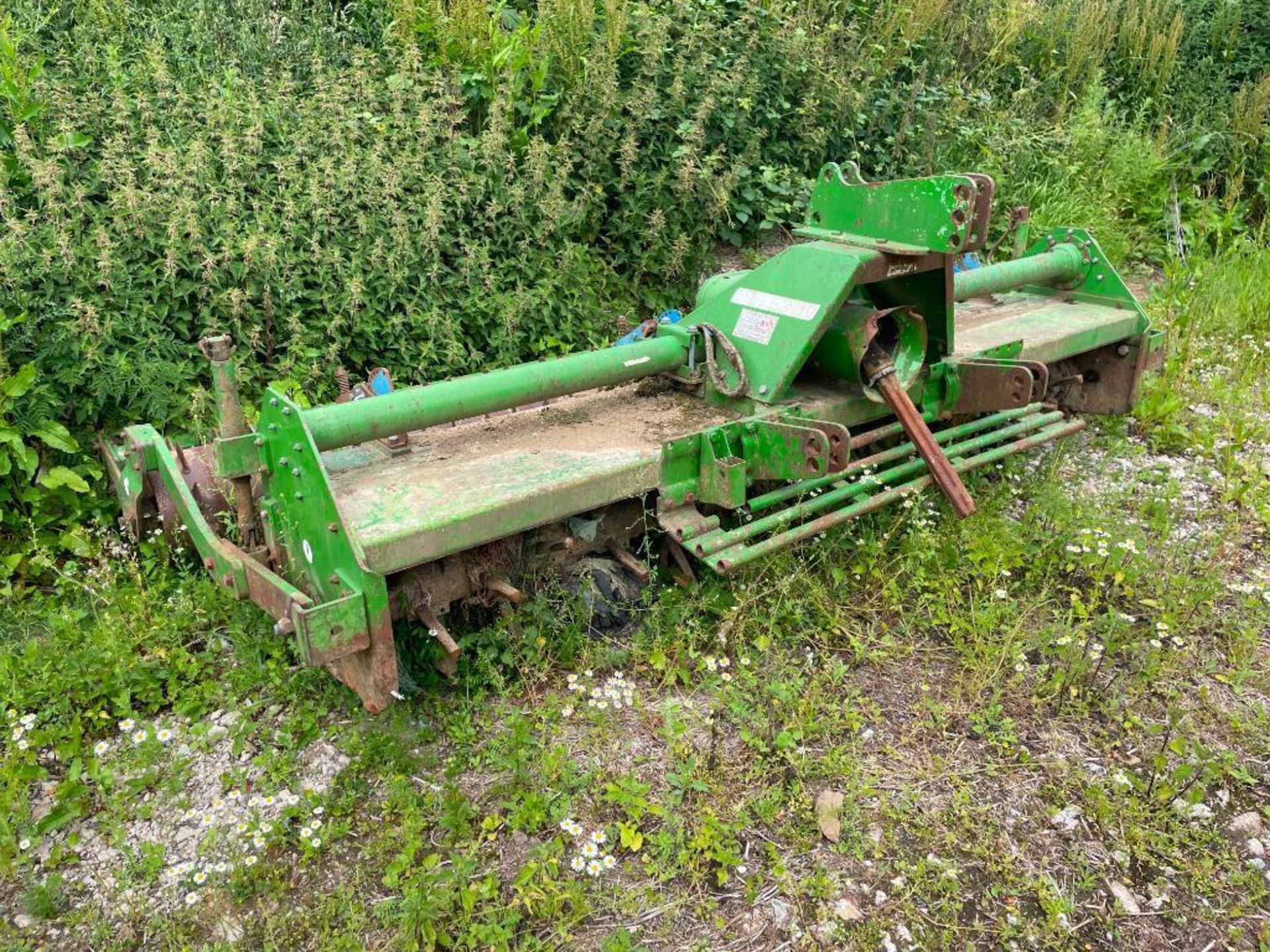 Standen Powavator 130 3m rotavator with rear crumbler roller - Image 3 of 7