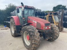 2001 Case CS130 4wd tractor with 3 manual spools on 540/65R30 front and 650/65R42 rear wheels and ty