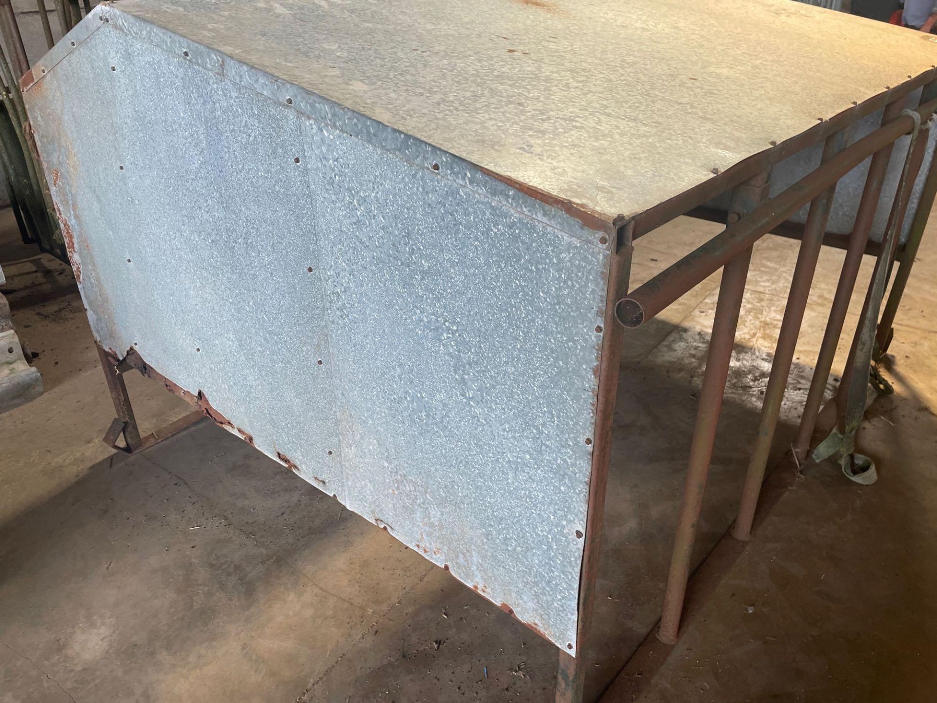 Calf creep feeder, galvanised - Image 4 of 4