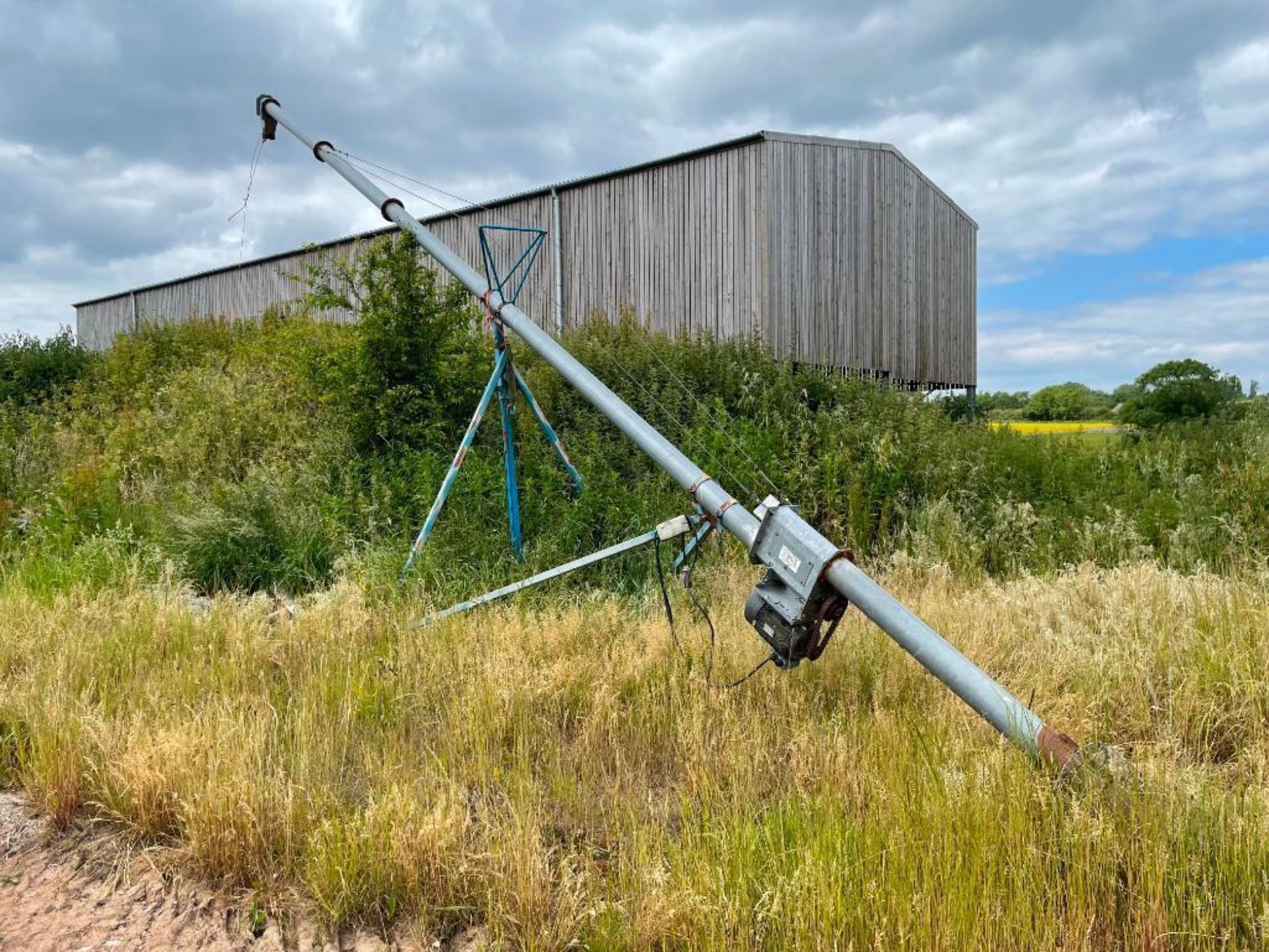 Brice Baker grain auger on trolley 36ft 3ph - Image 2 of 2