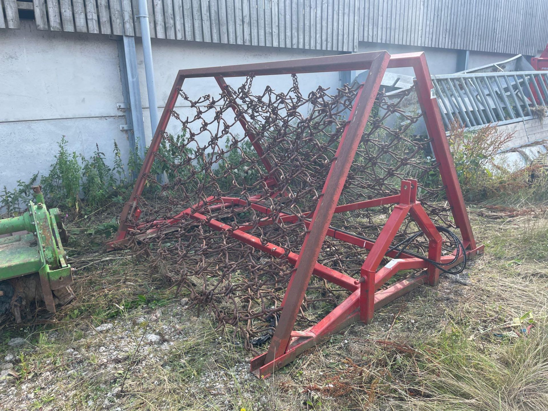 LWJ Engineering HF20 6m hydraulic folding chain harrows. Serial No: S2316 - Image 4 of 4