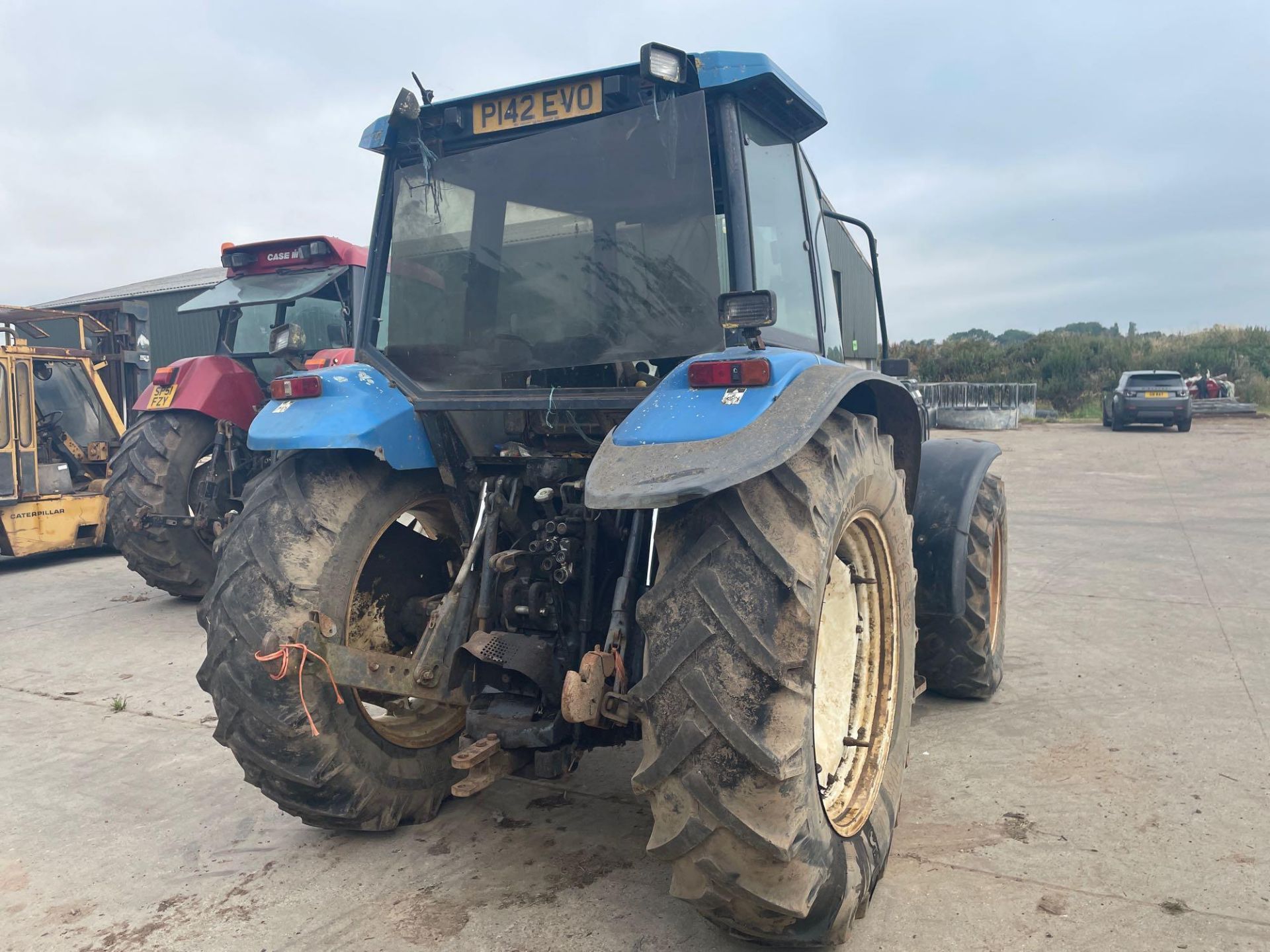 1997 New Holland 8340 4wd tractor with 2 manual spools on 14.9R28 front and 18.4R38 rear wheels and - Image 16 of 22