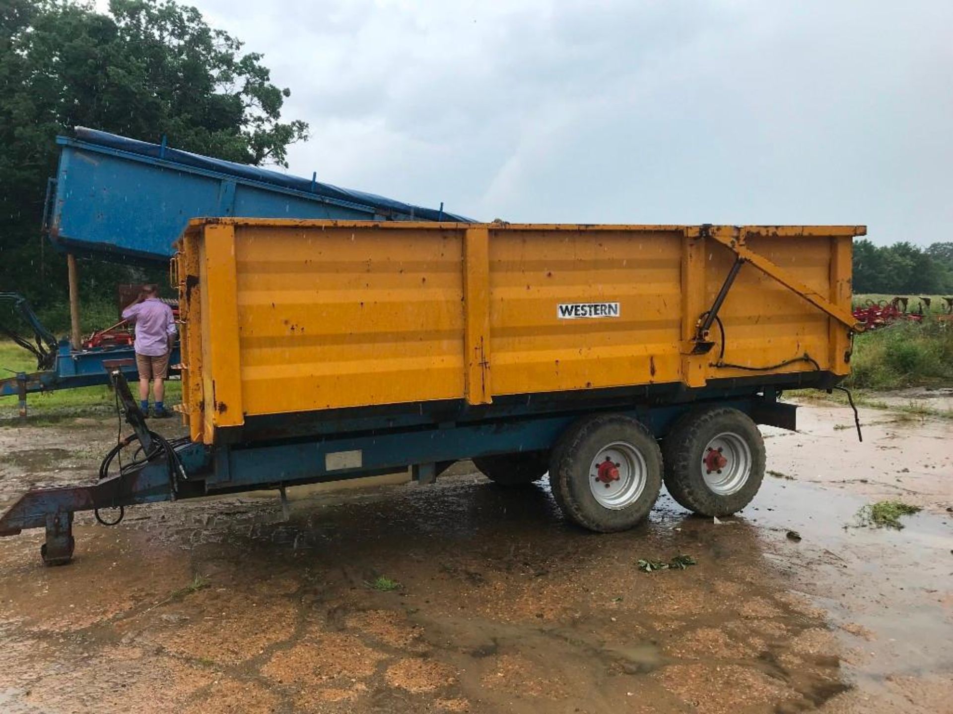 10T Richard Western Grain Trailer - Image 2 of 4