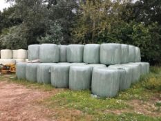 25 x Grass Silage Bales