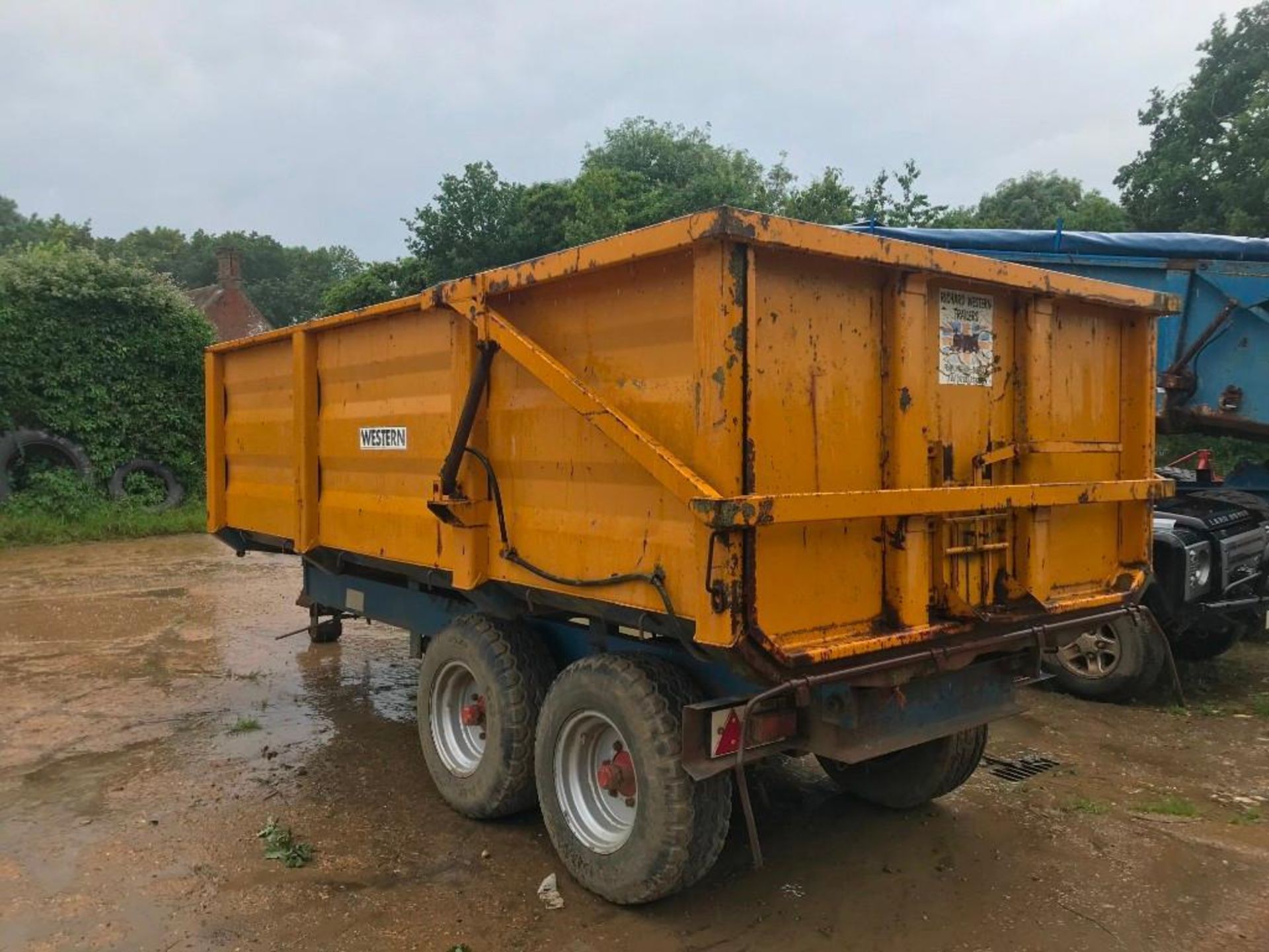 10T Richard Western Grain Trailer - Image 4 of 4