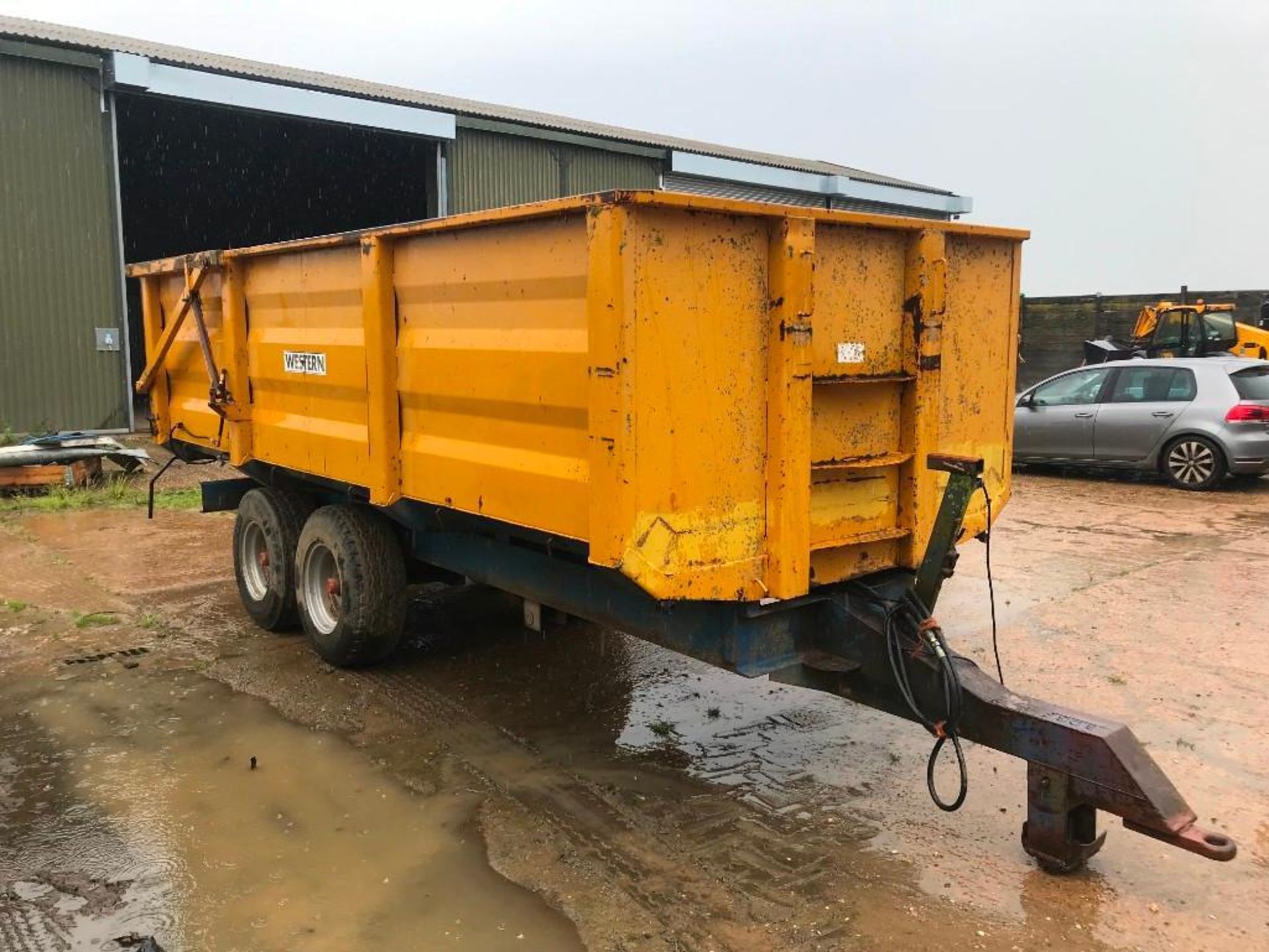 10T Richard Western Grain Trailer