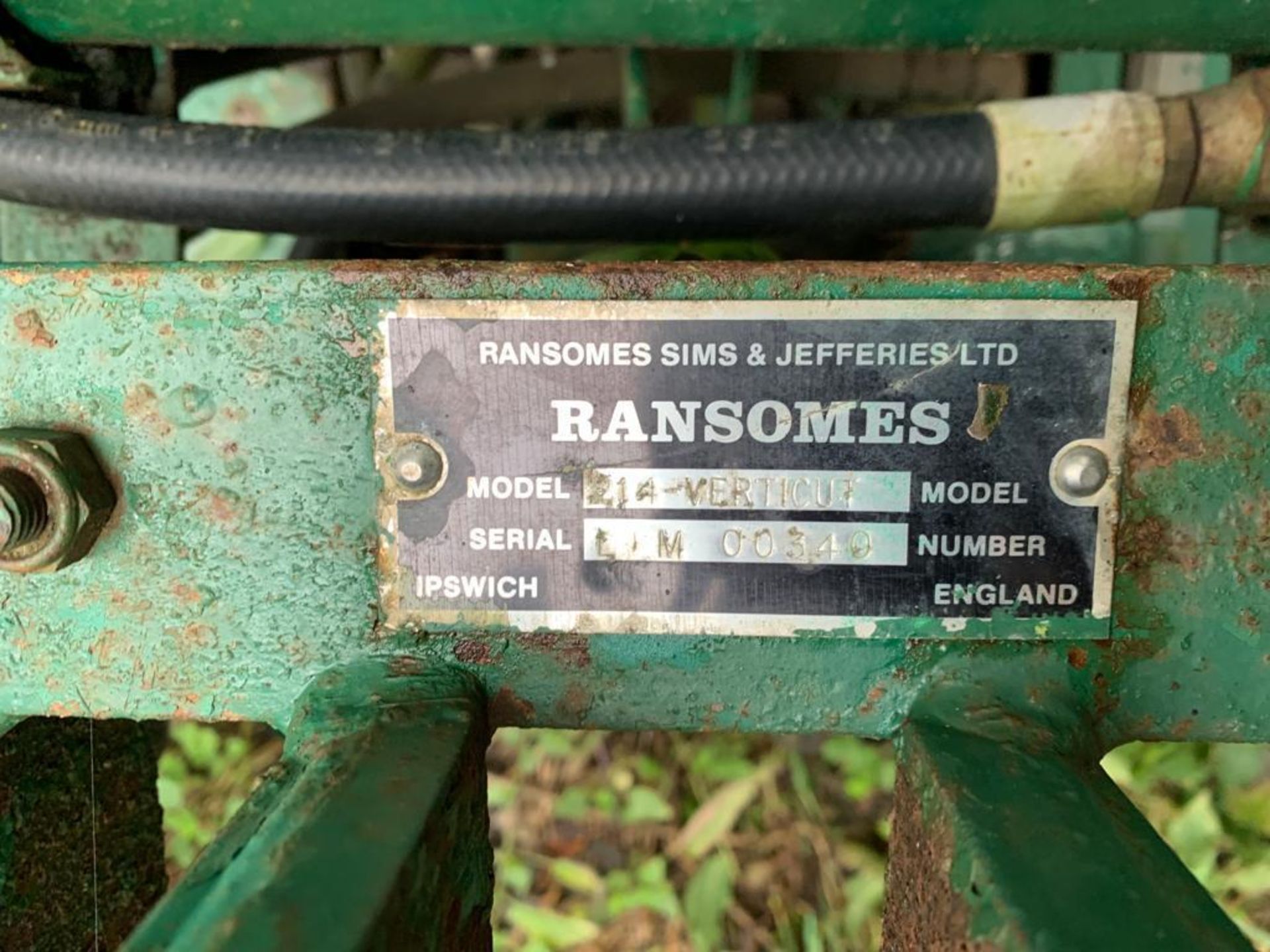 Ransomes 214 Verticut Gang Mower - Image 7 of 7