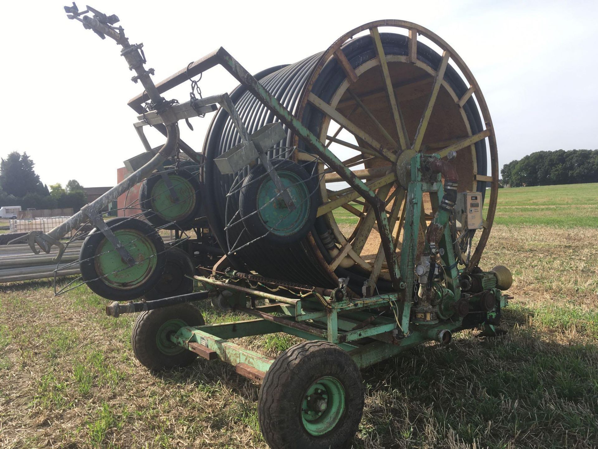 Kaskad 75 irrigation reel c/w with pipe. - Image 6 of 6