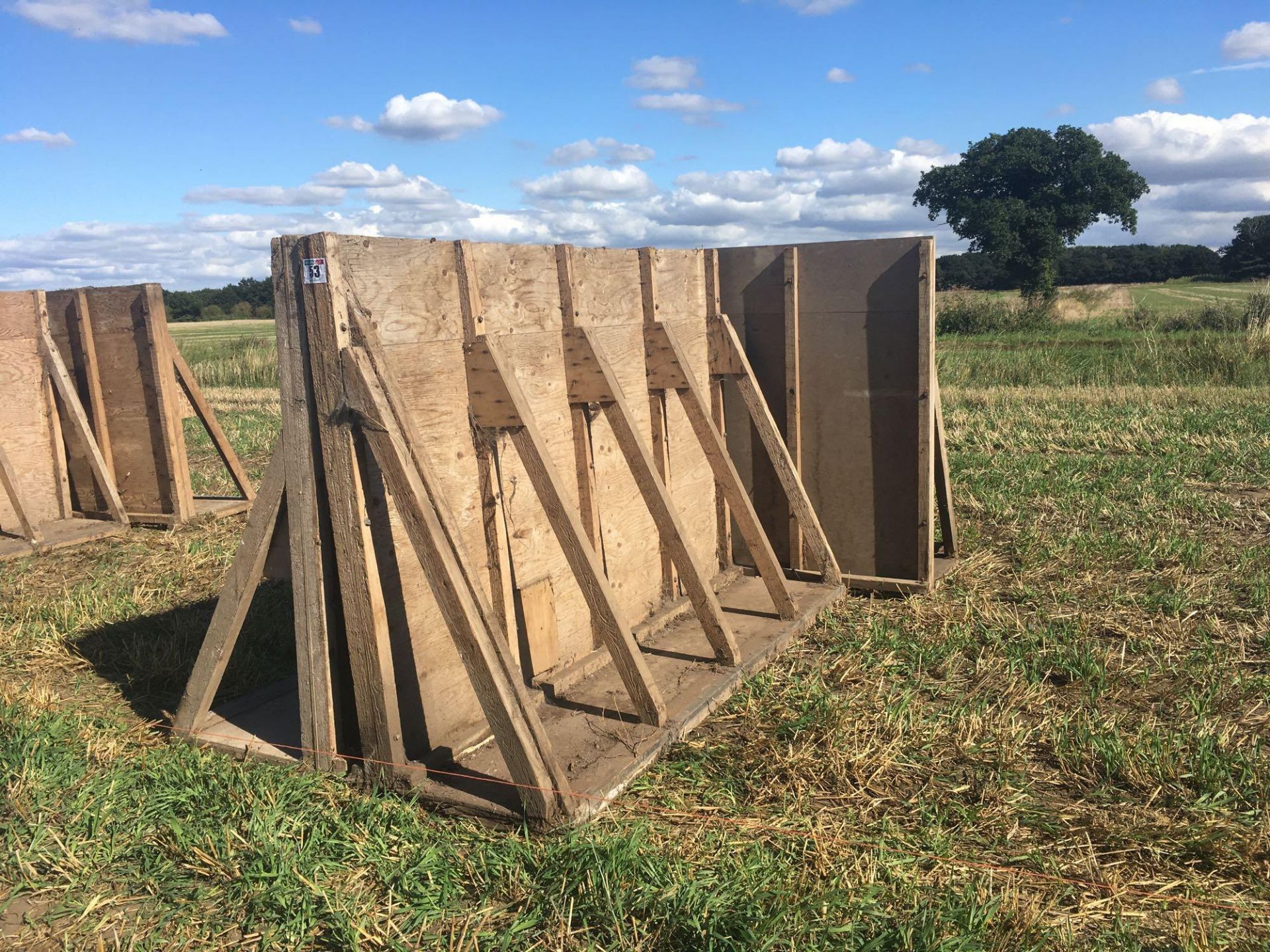 Qty of timber grain walling. - Image 2 of 3