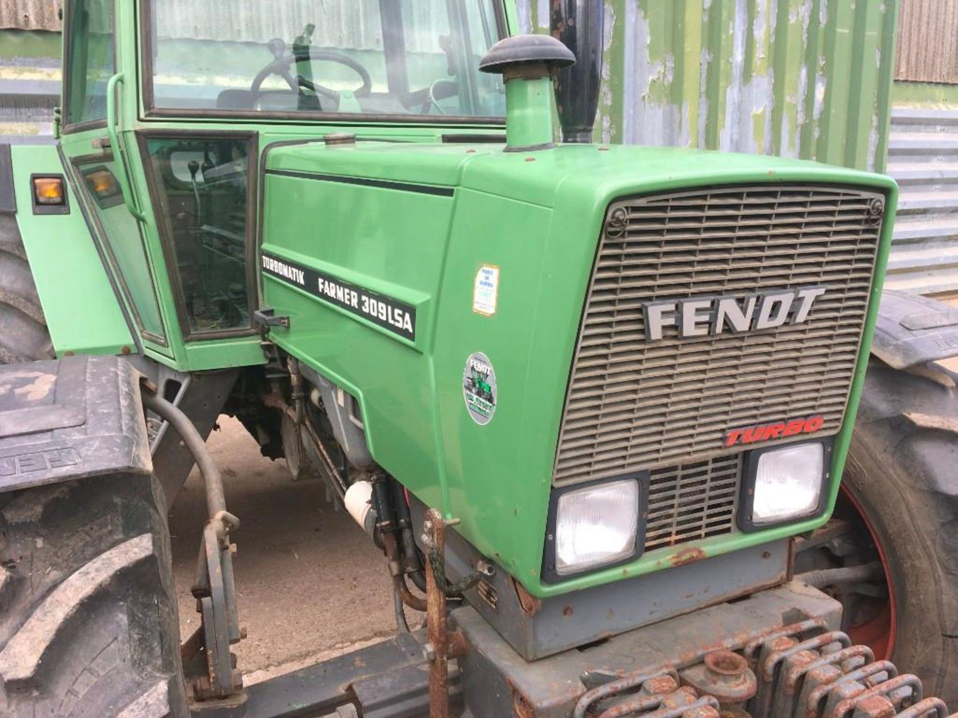 1987 Fendt Farmer 309LSA Turbomatik tractor. - Image 8 of 14