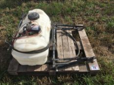 Enduramaxx 95 litre ATV spray tank and lance