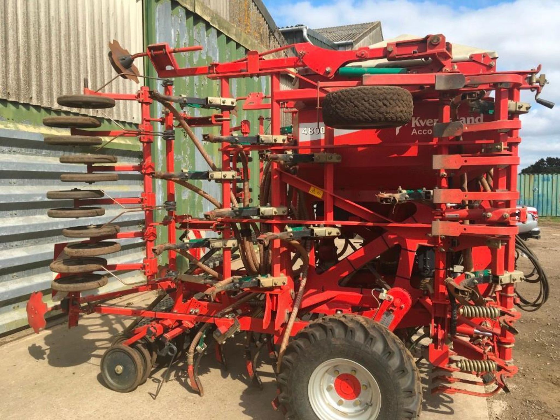 2013 Kverneland Accord TS EVO 4800 4.8m hydraulic folding drill. - Image 4 of 20