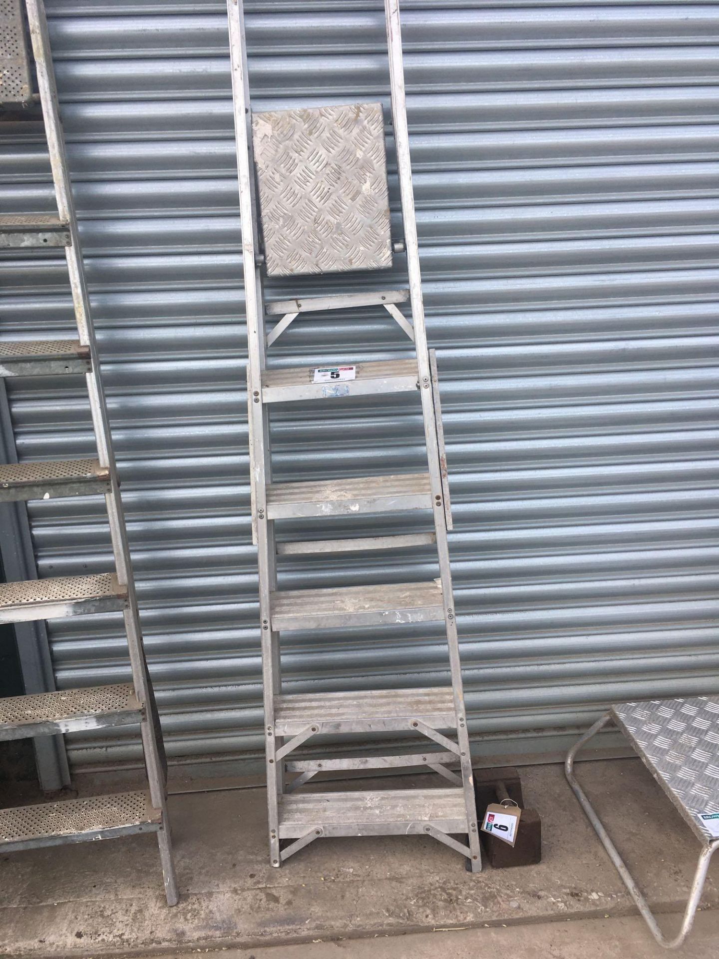 Aluminium step ladder ​​​​​​​NO VAT