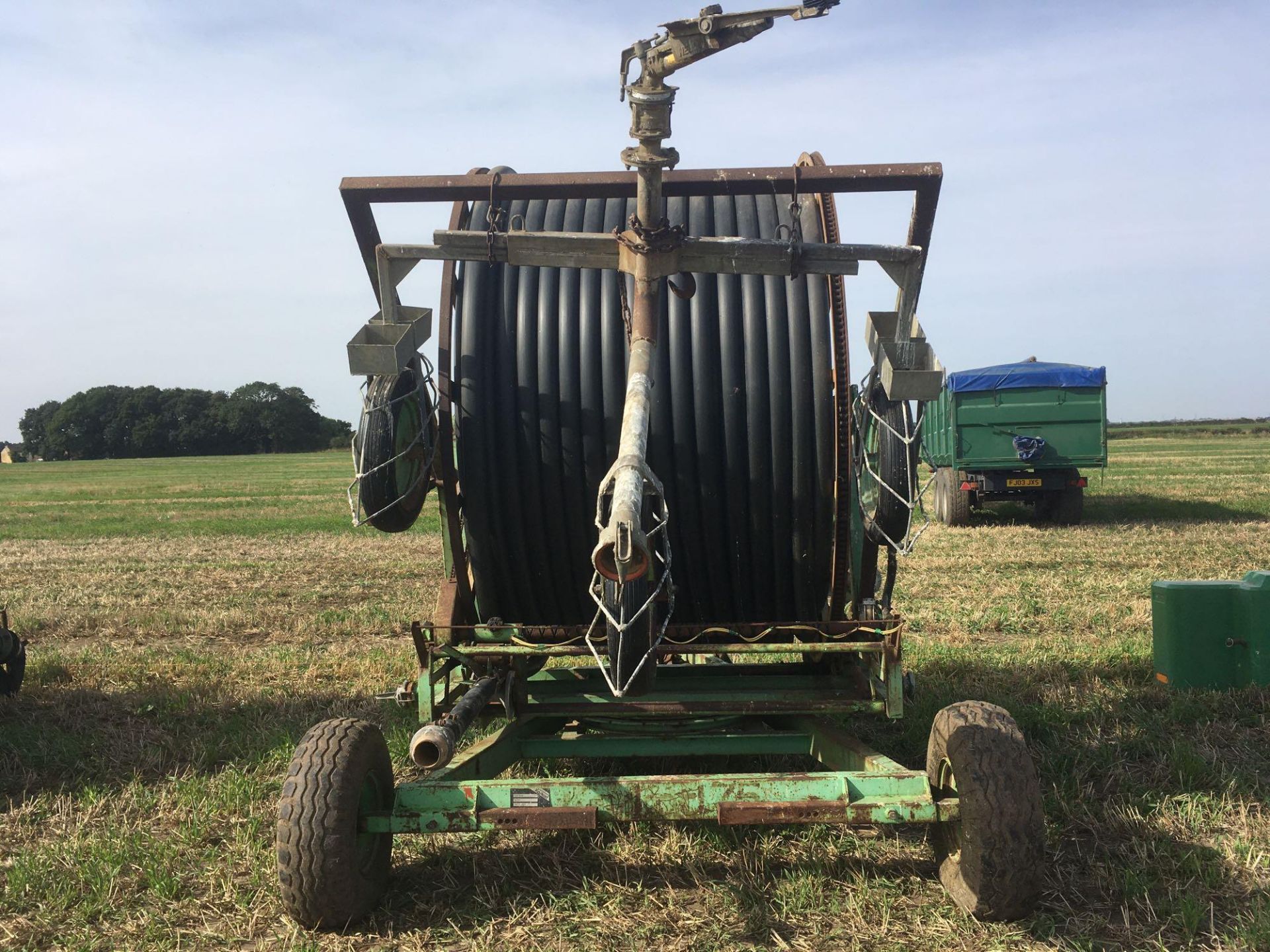 Kaskad 75 irrigation reel c/w with pipe. - Image 4 of 6